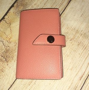 MK small coral wallet